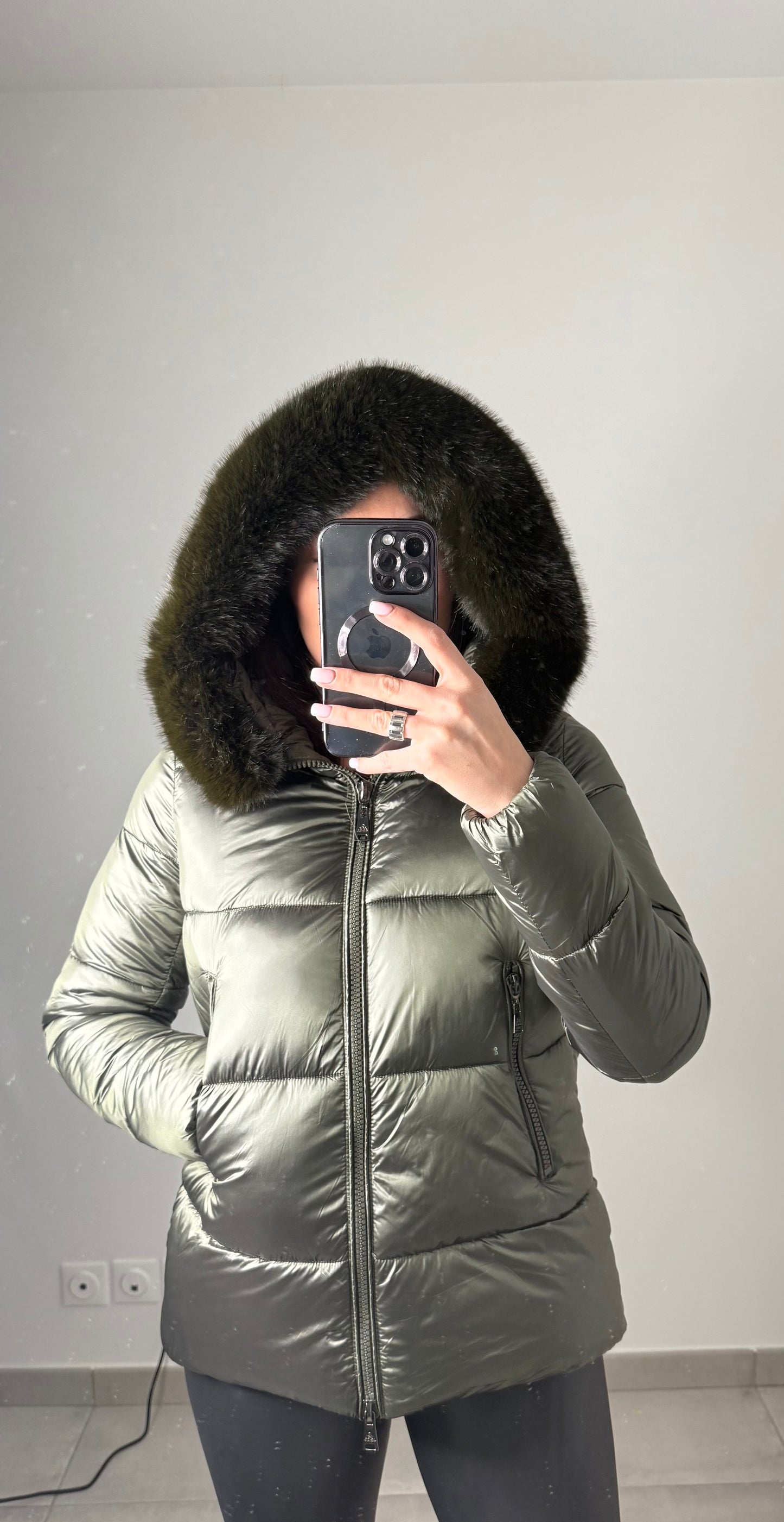 Doudoune capuche
