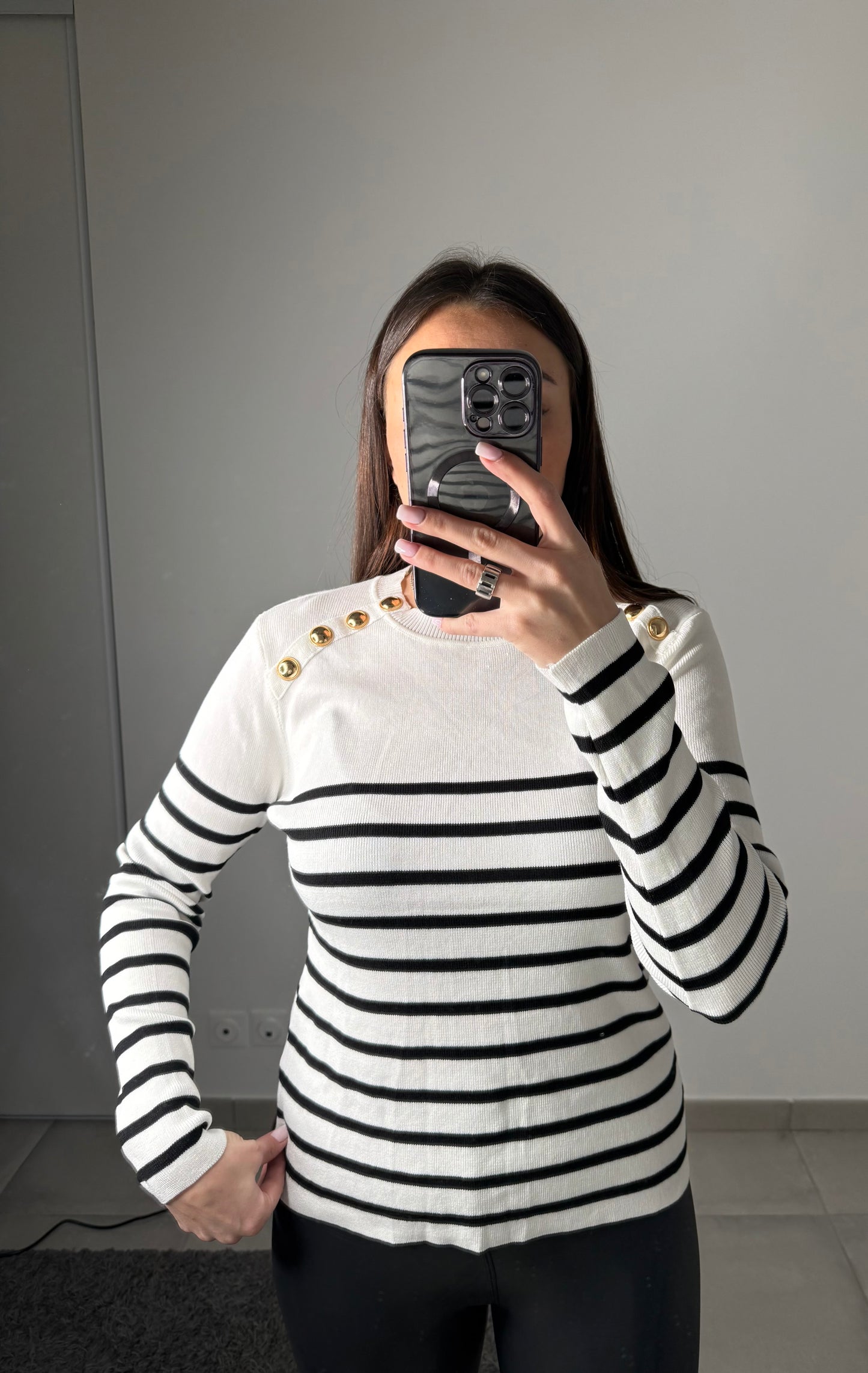 Pull marinière BOUTON