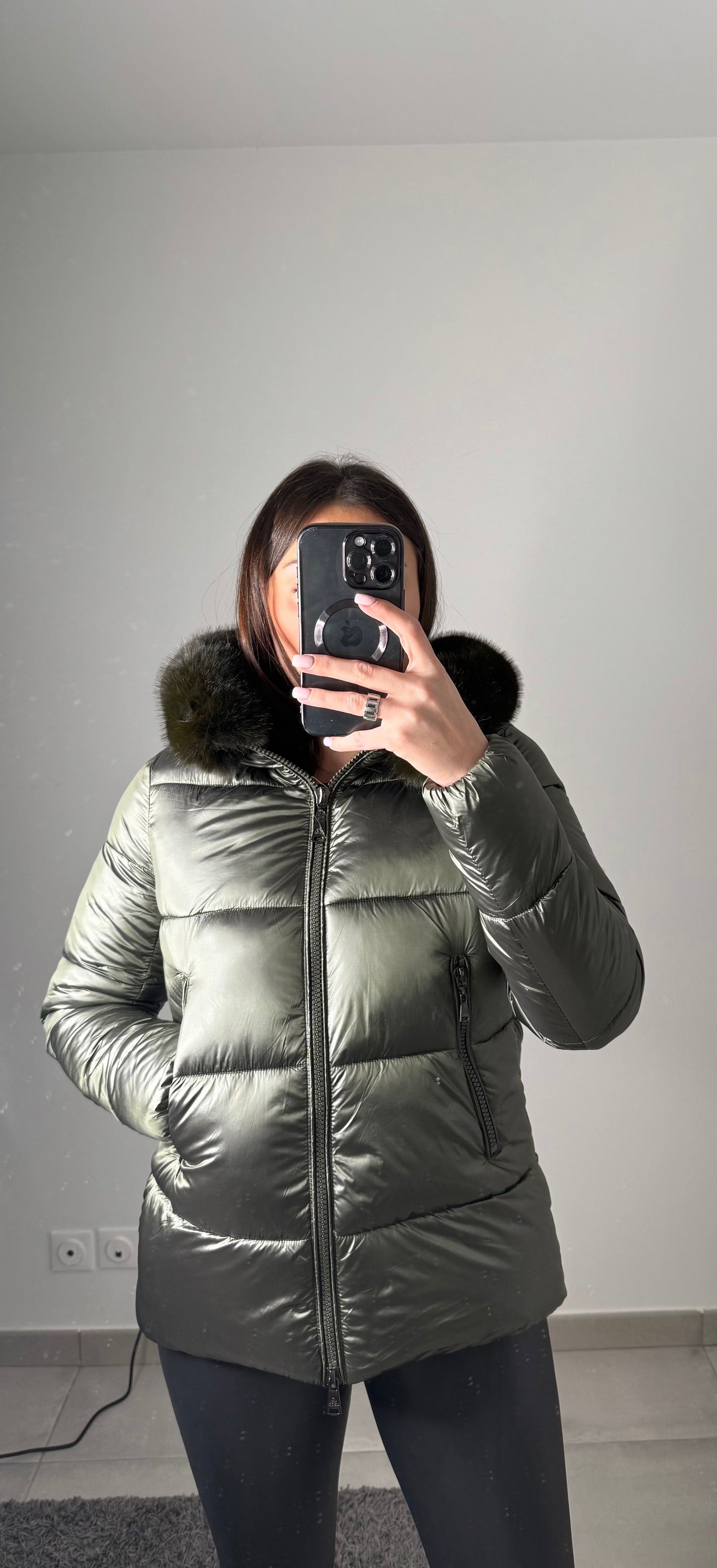 Doudoune capuche