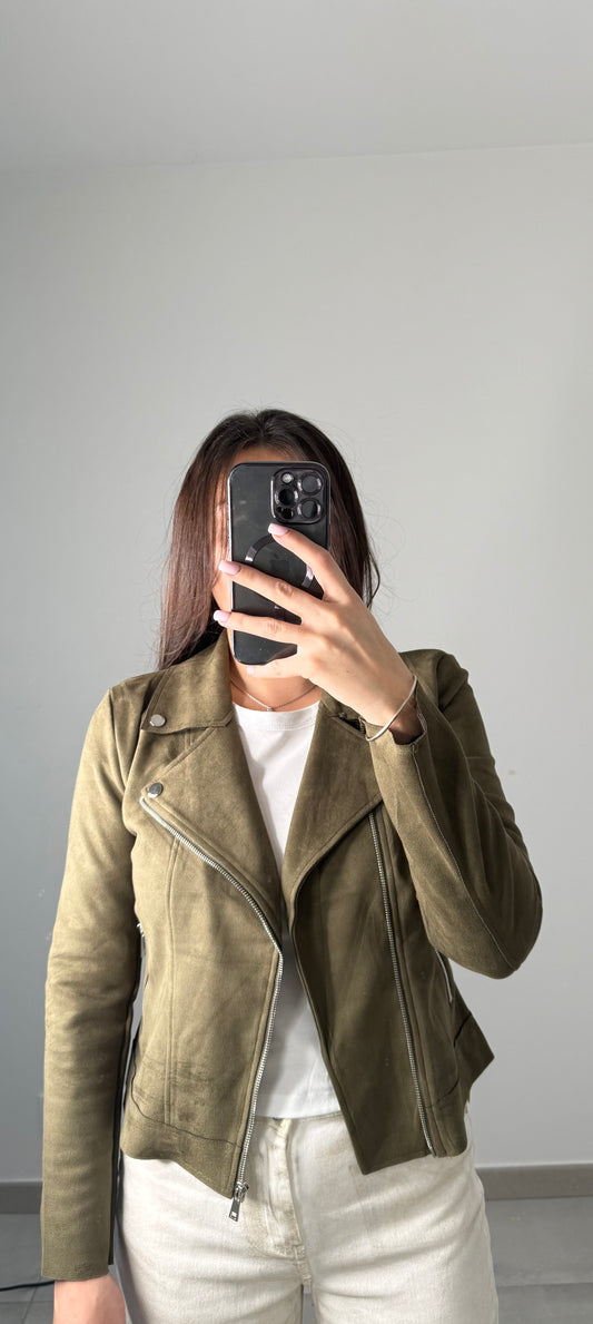 Veste style daim