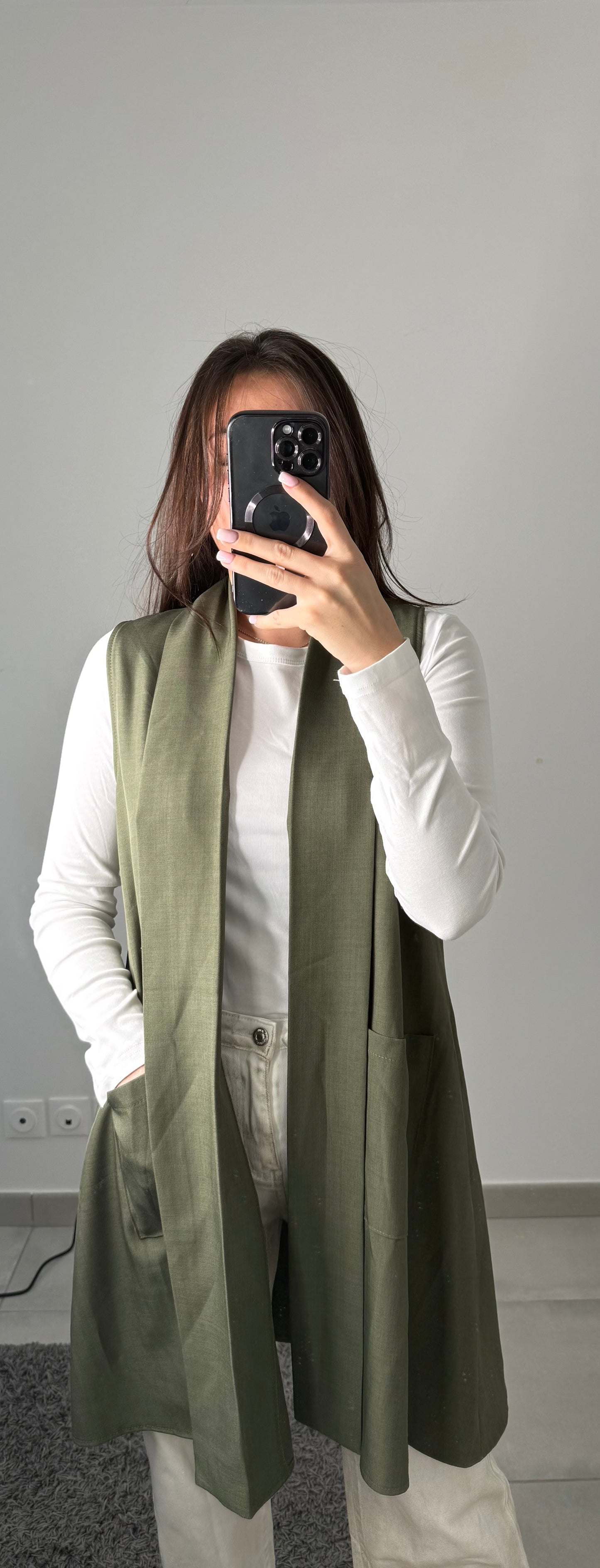Veste serveur longue