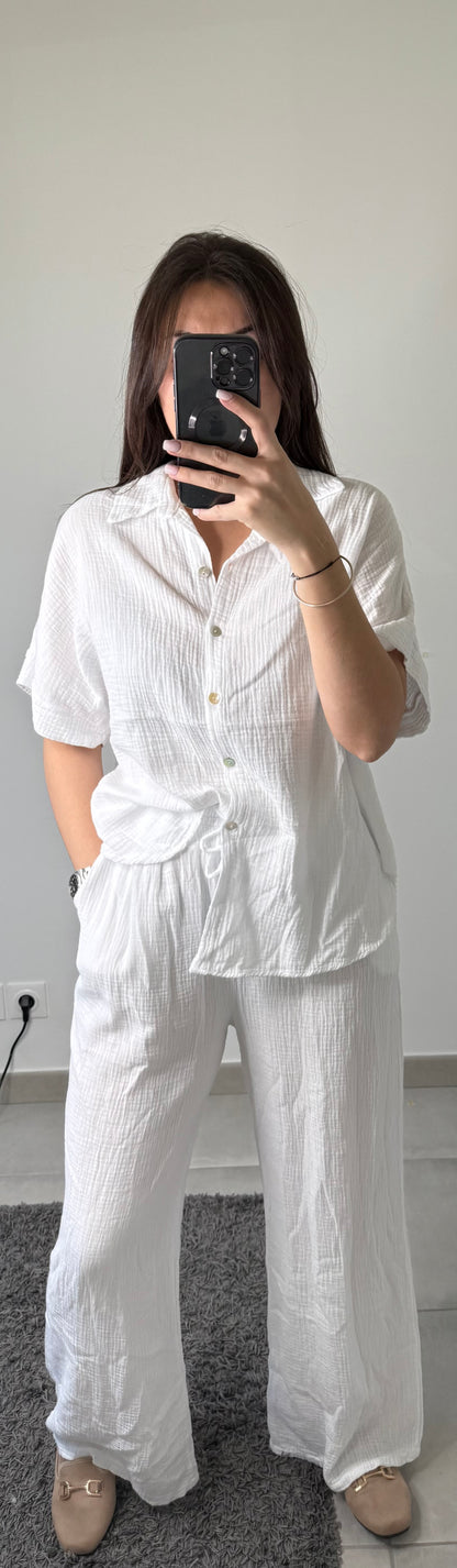 Ensemble GAZE DE COTON