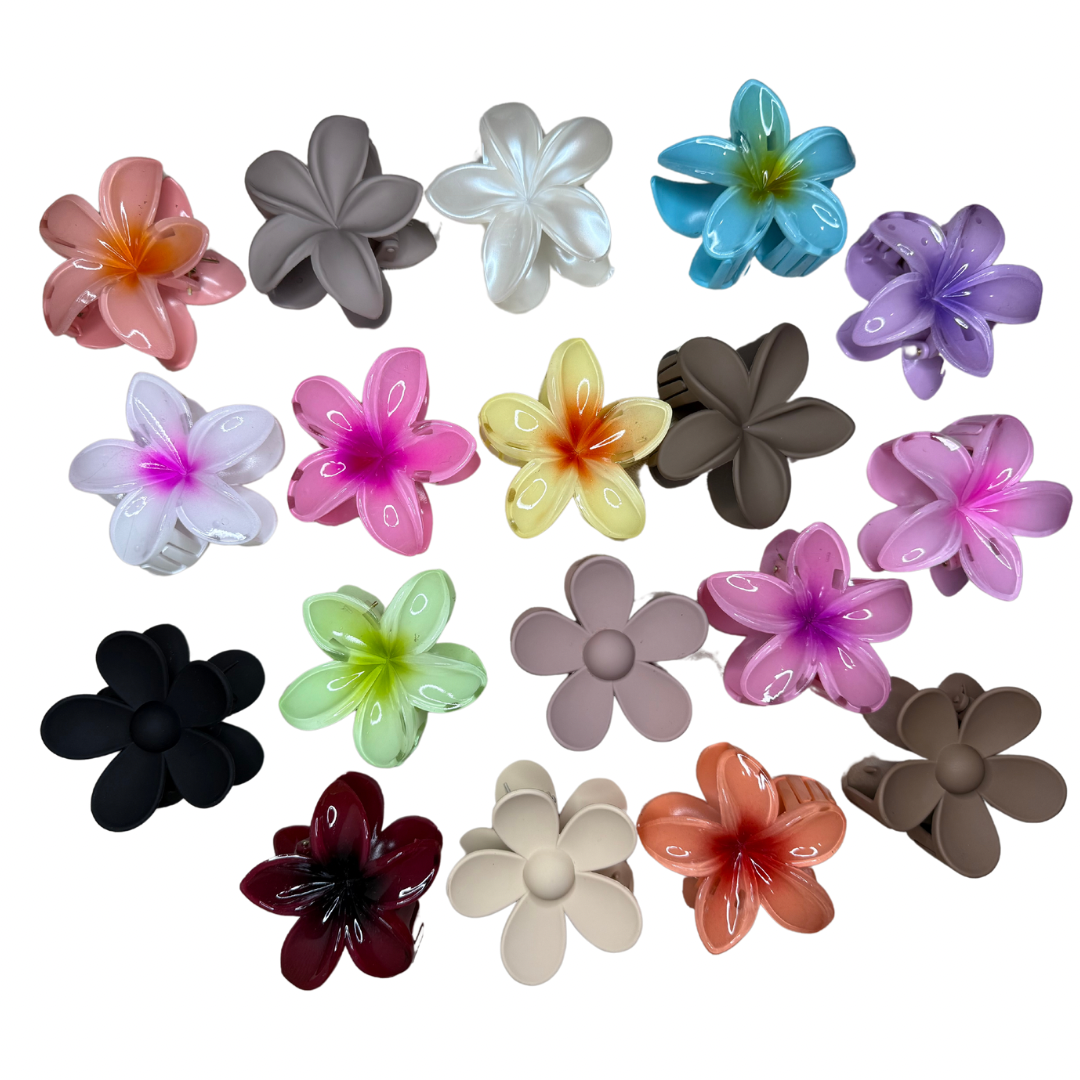 Pinces à cheveux fleur